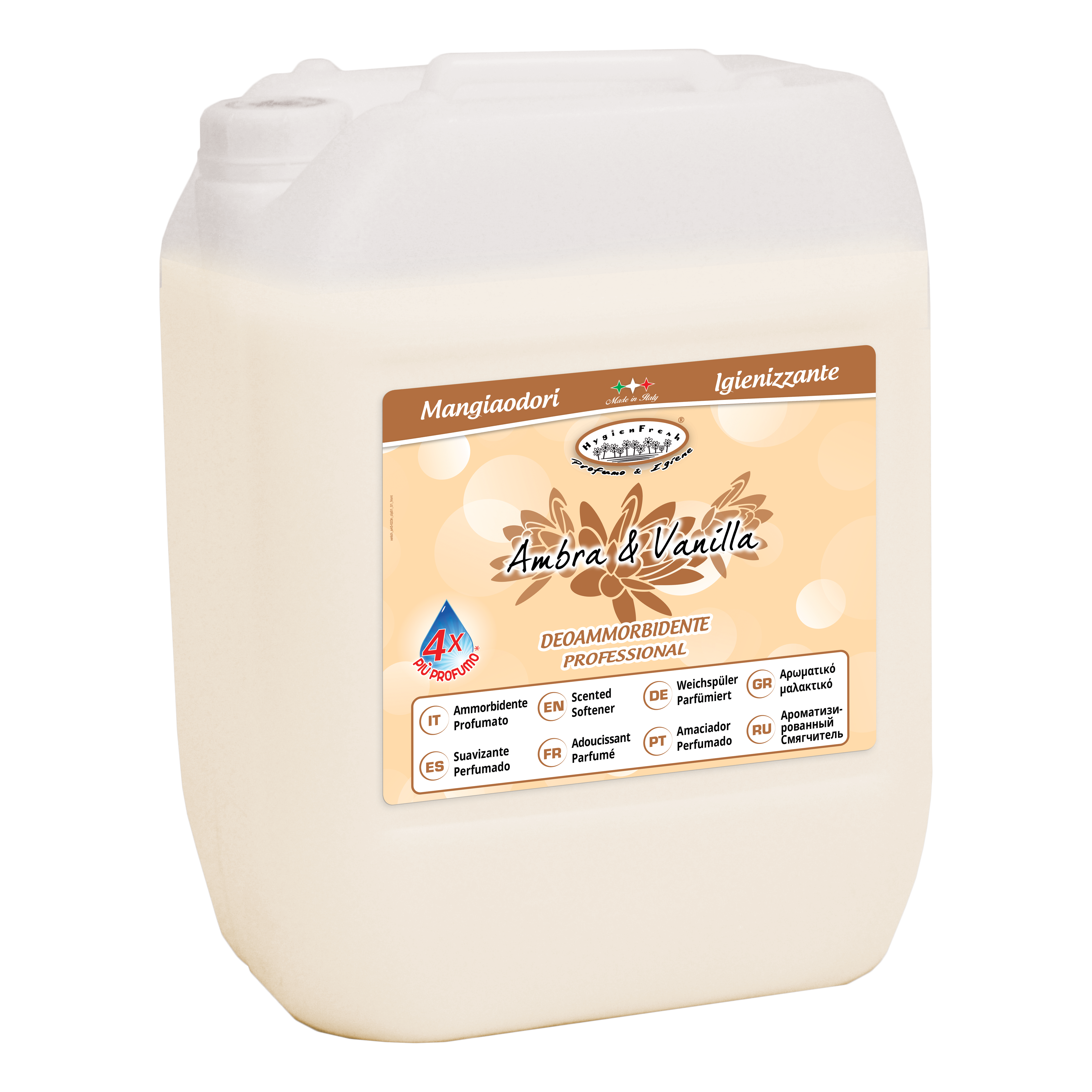 Ammorbidente Hygienfresh Ambra & Vanilla 20kg